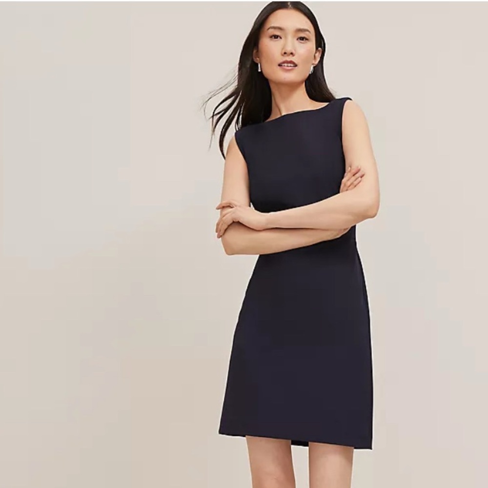 Ann Taylor Blue Dress